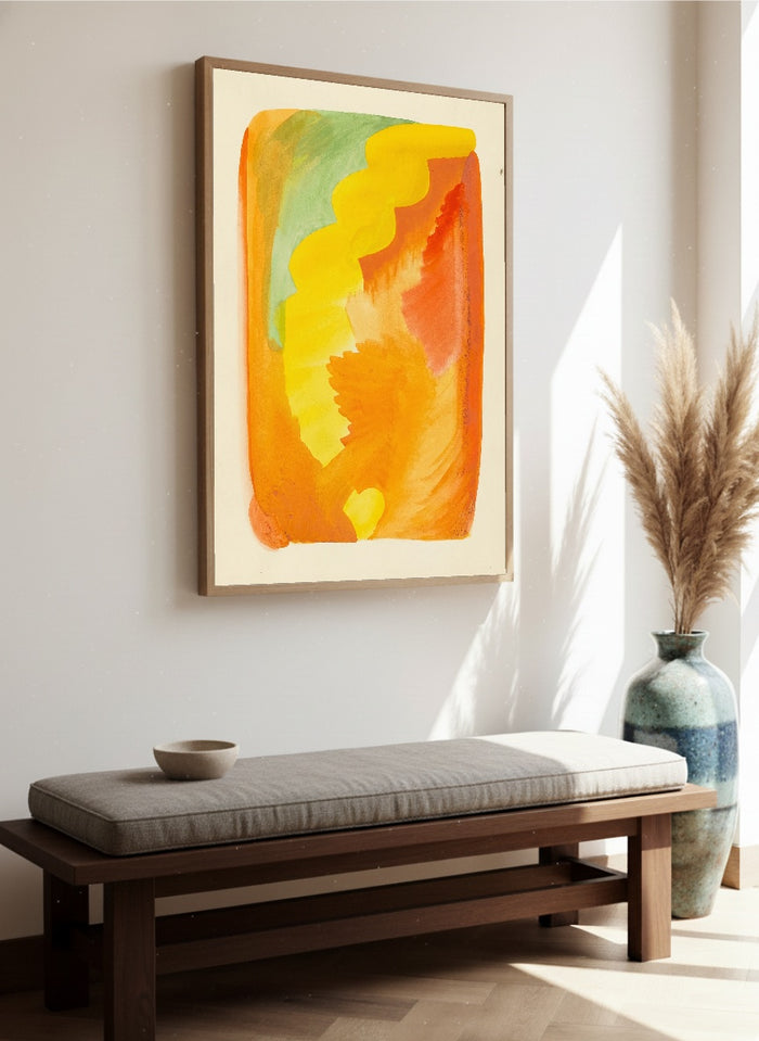 Warm Flow – Poster und Kunstdruck