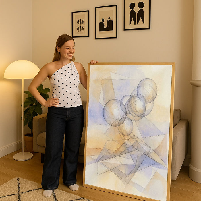 Ephemeral Structures – póster e impresión artística