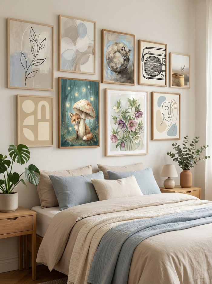 Whimsical Welcome – plakat og kunsttryk