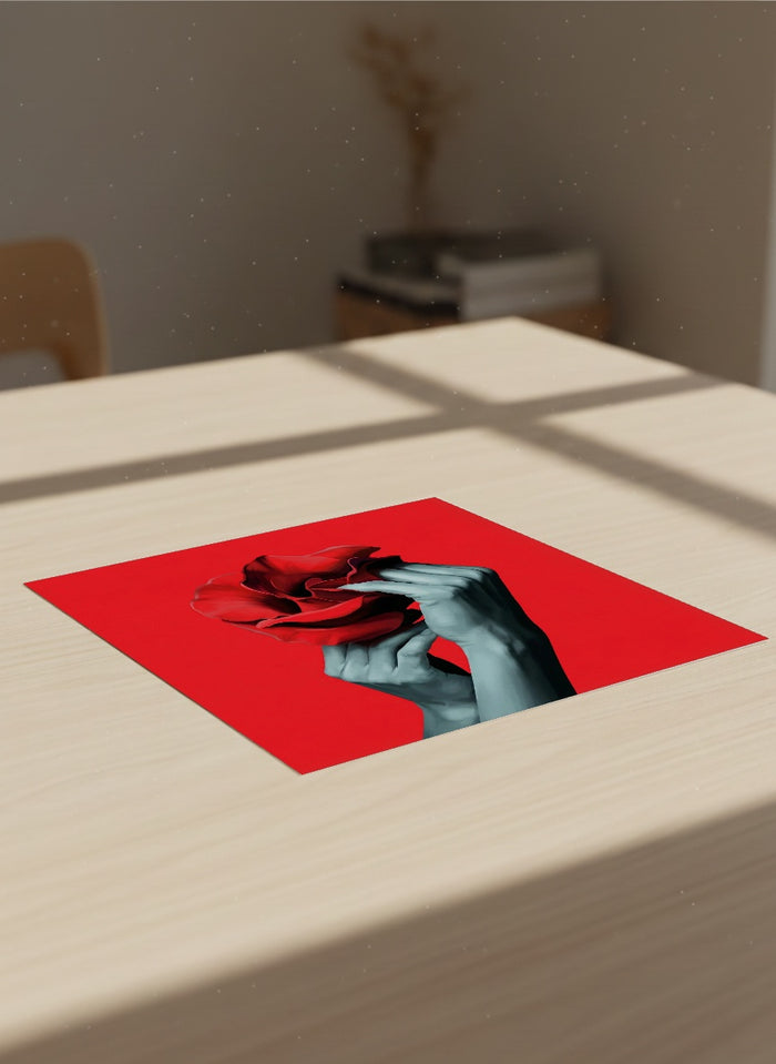 Crimson Veil – plakat og kunsttryk