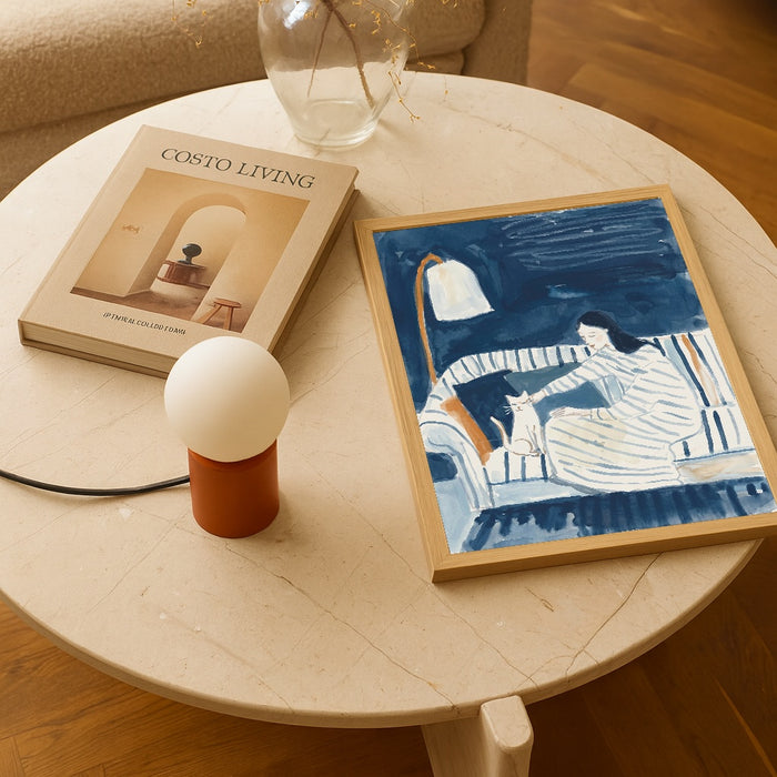 Quiet Companionship Blue – poster e stampa artistica
