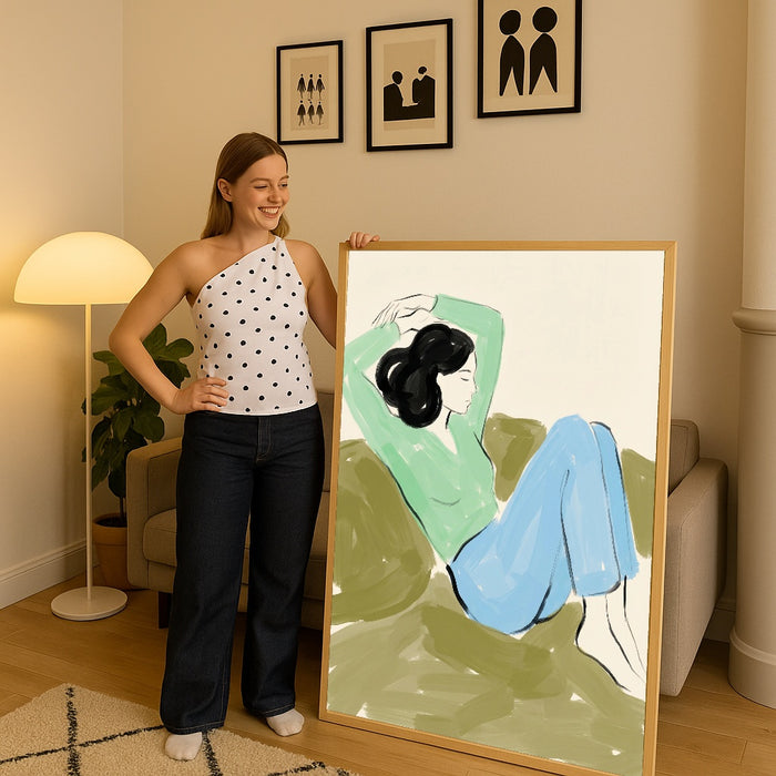 Green Repose – poster e stampa artistica