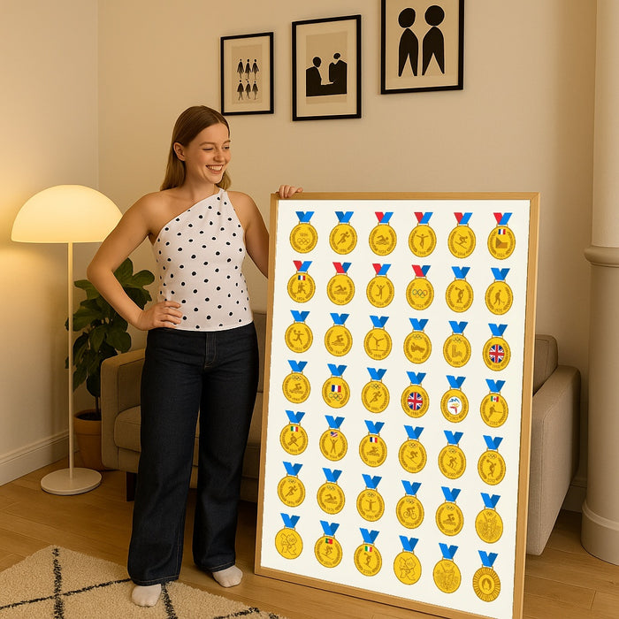 Tour de France Jerseys – poster och konsttryck