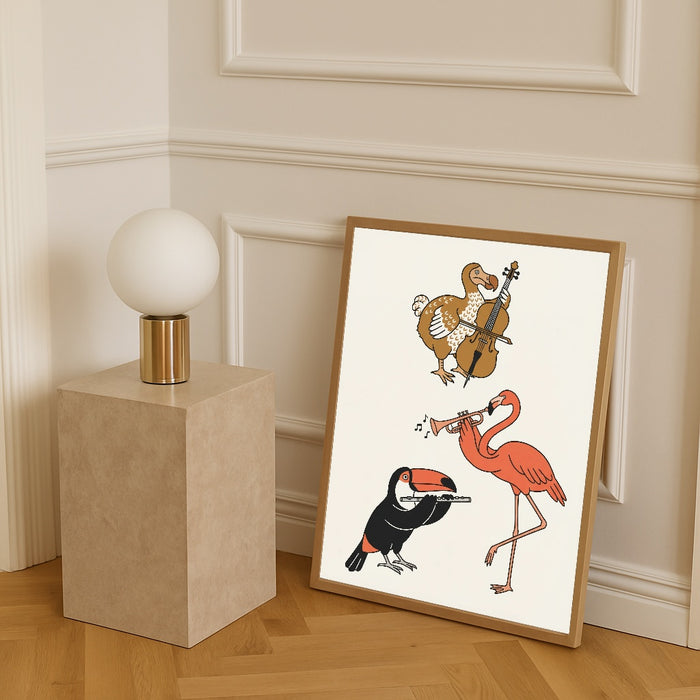 Feline Footwear Parade – plakat og kunsttryk