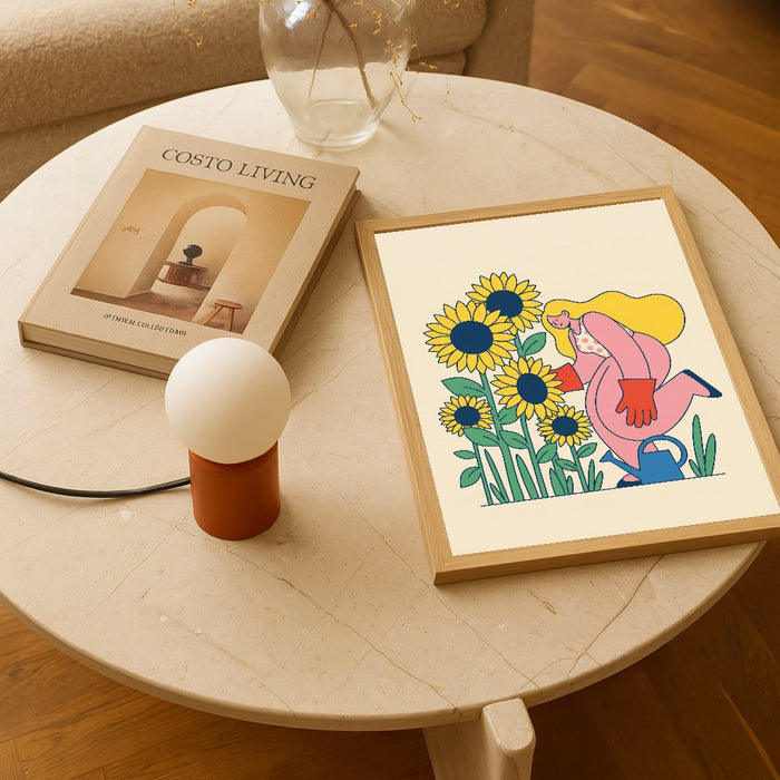 Whimsical Cyclist – juliste ja taidepainatus