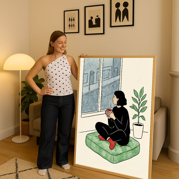 Relaxed Introspection – plakat og kunsttryk