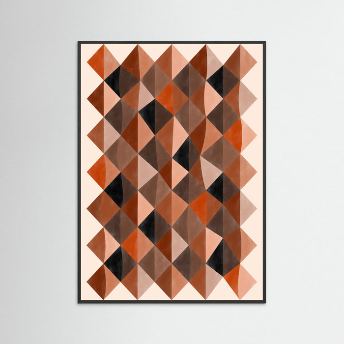 Black Wood 3x4 25 Poster