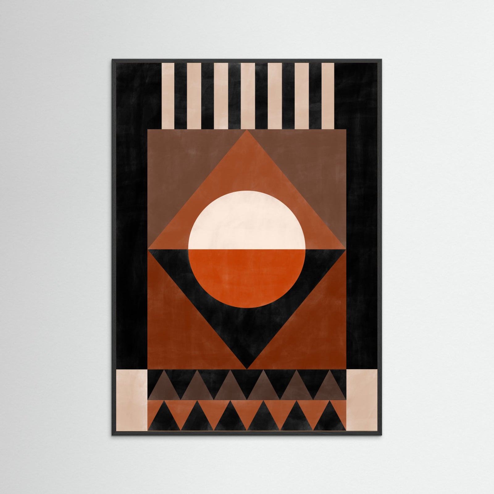 Black Wood 3x4 27 Poster