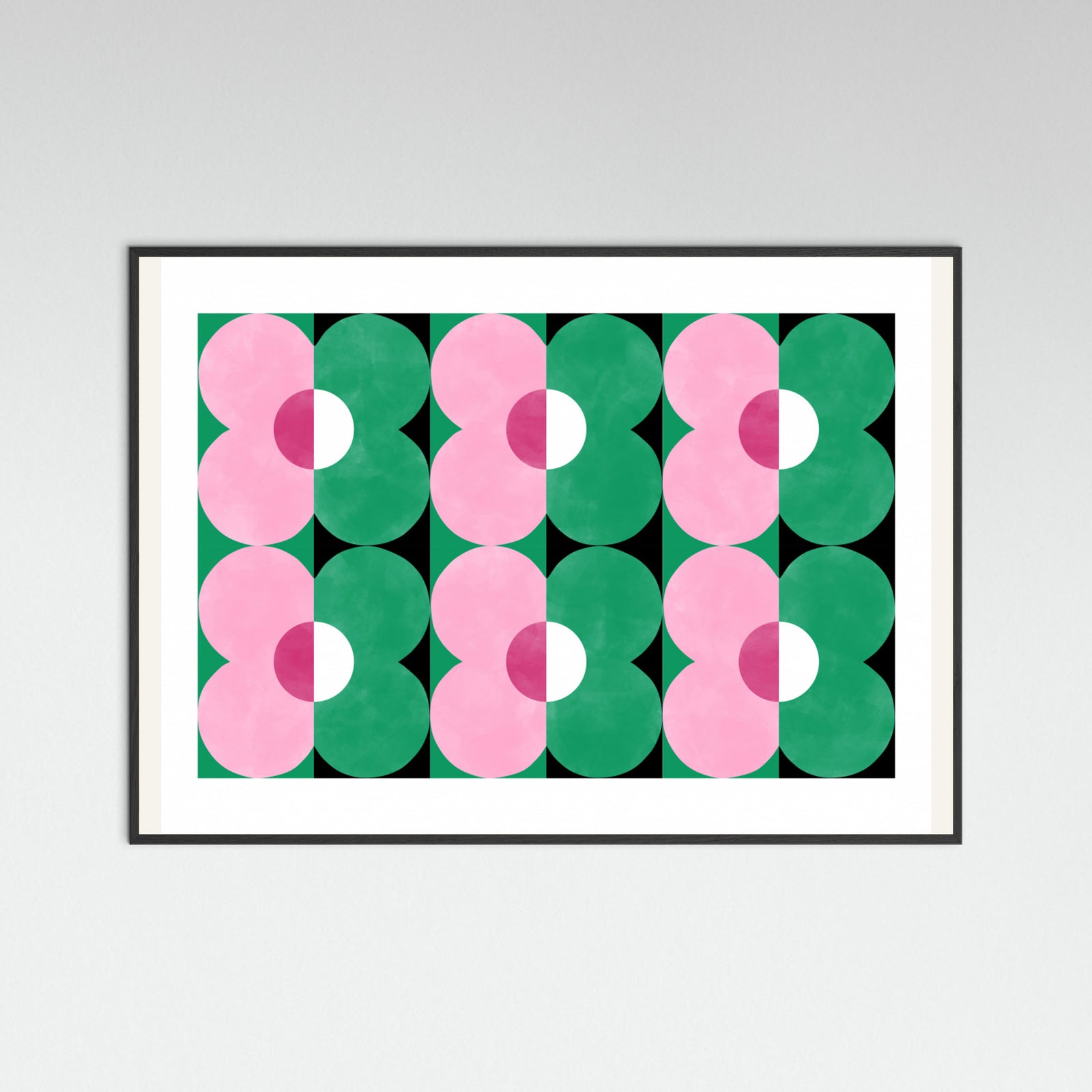 Black Wood 3x4 Aspectratiomixed42 Poster