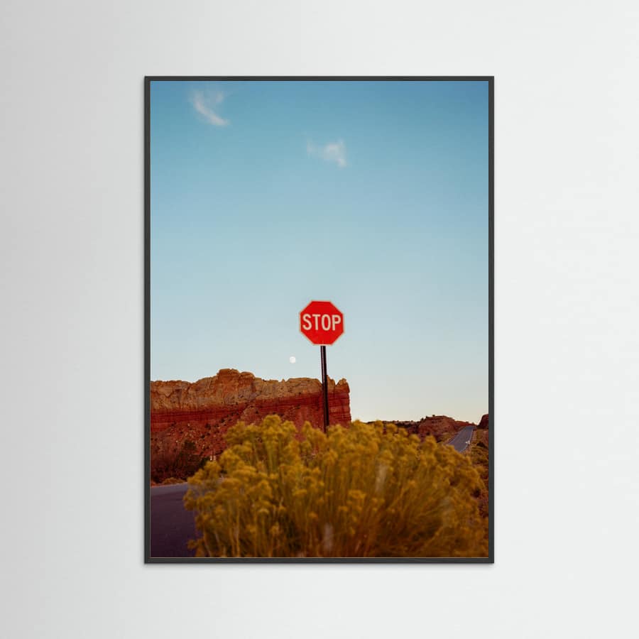 Abiquiu Sunset Poster – poster och konsttryck