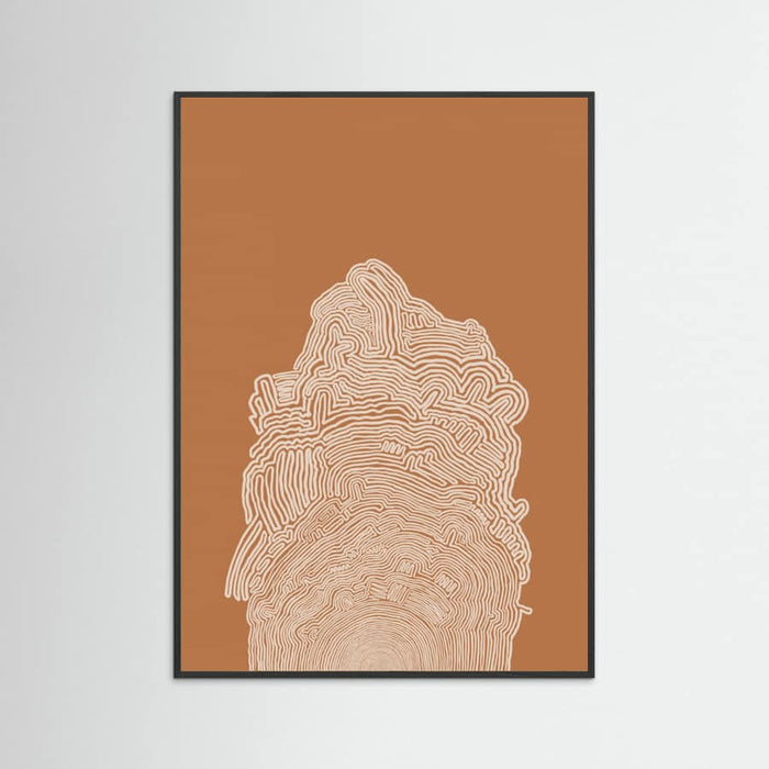 Poster Abstract Brown – poster e stampa artistica