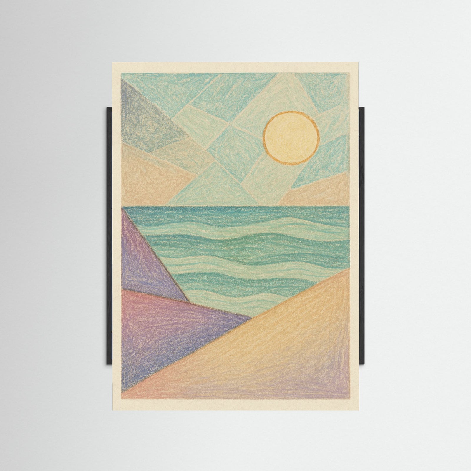 Black Wood Abstract Contours