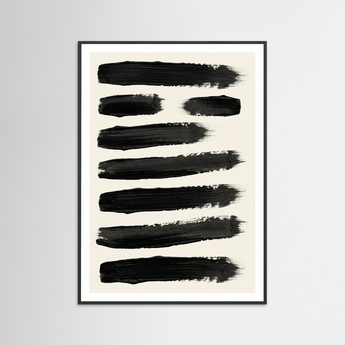 Black Wood Abstract Flow