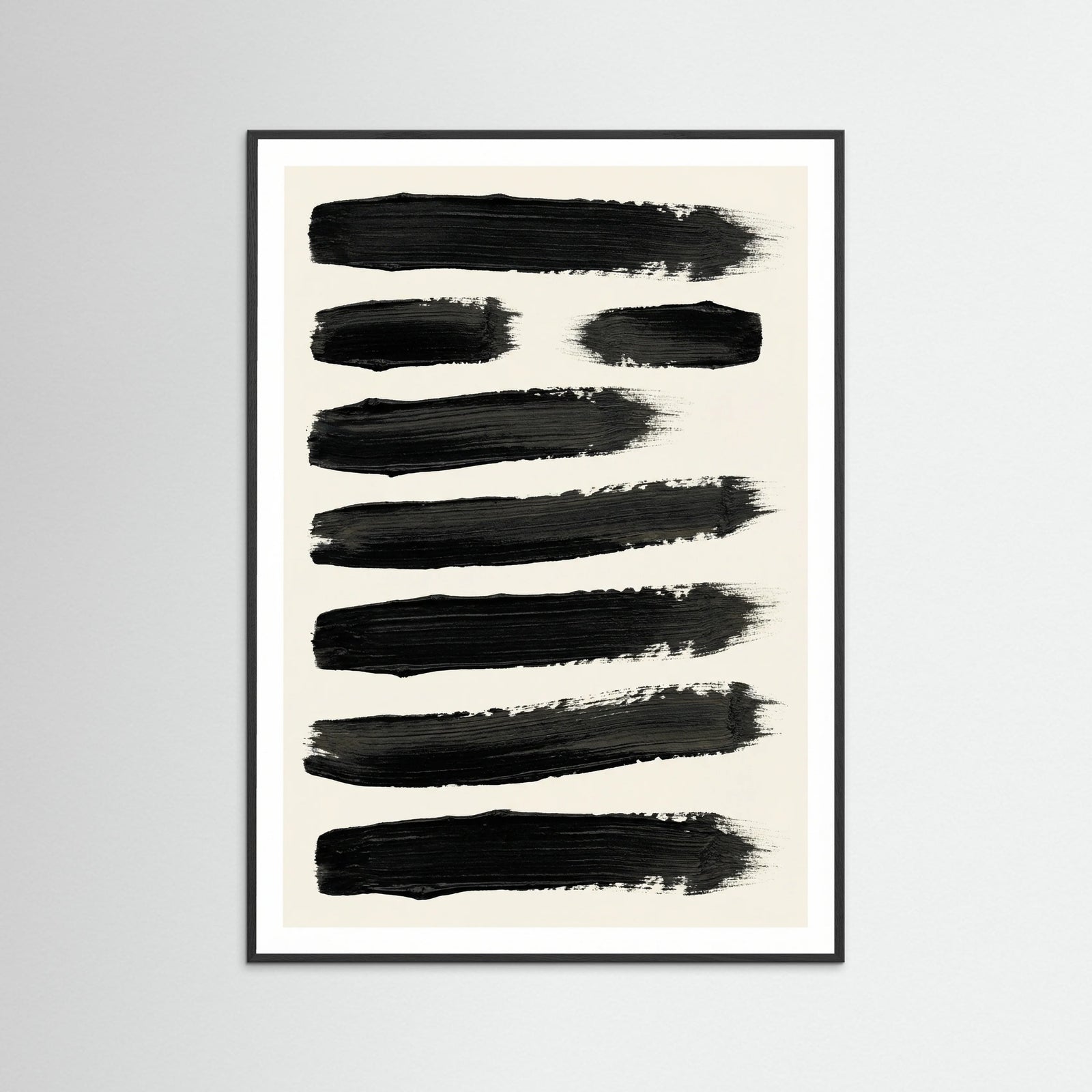 Black Wood Abstract Flow