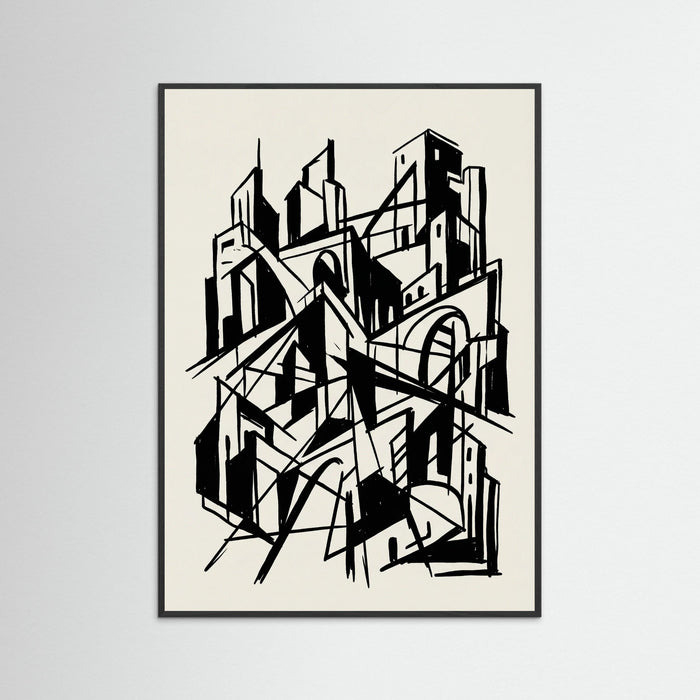 Black Wood Abstract Gallery Unveiling