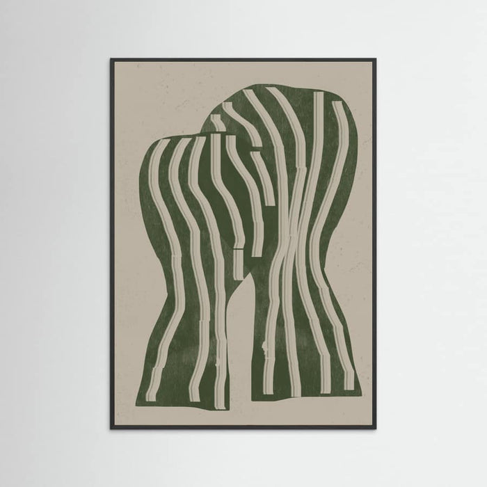 Abstract Kiss Poster – plakat og kunsttryk