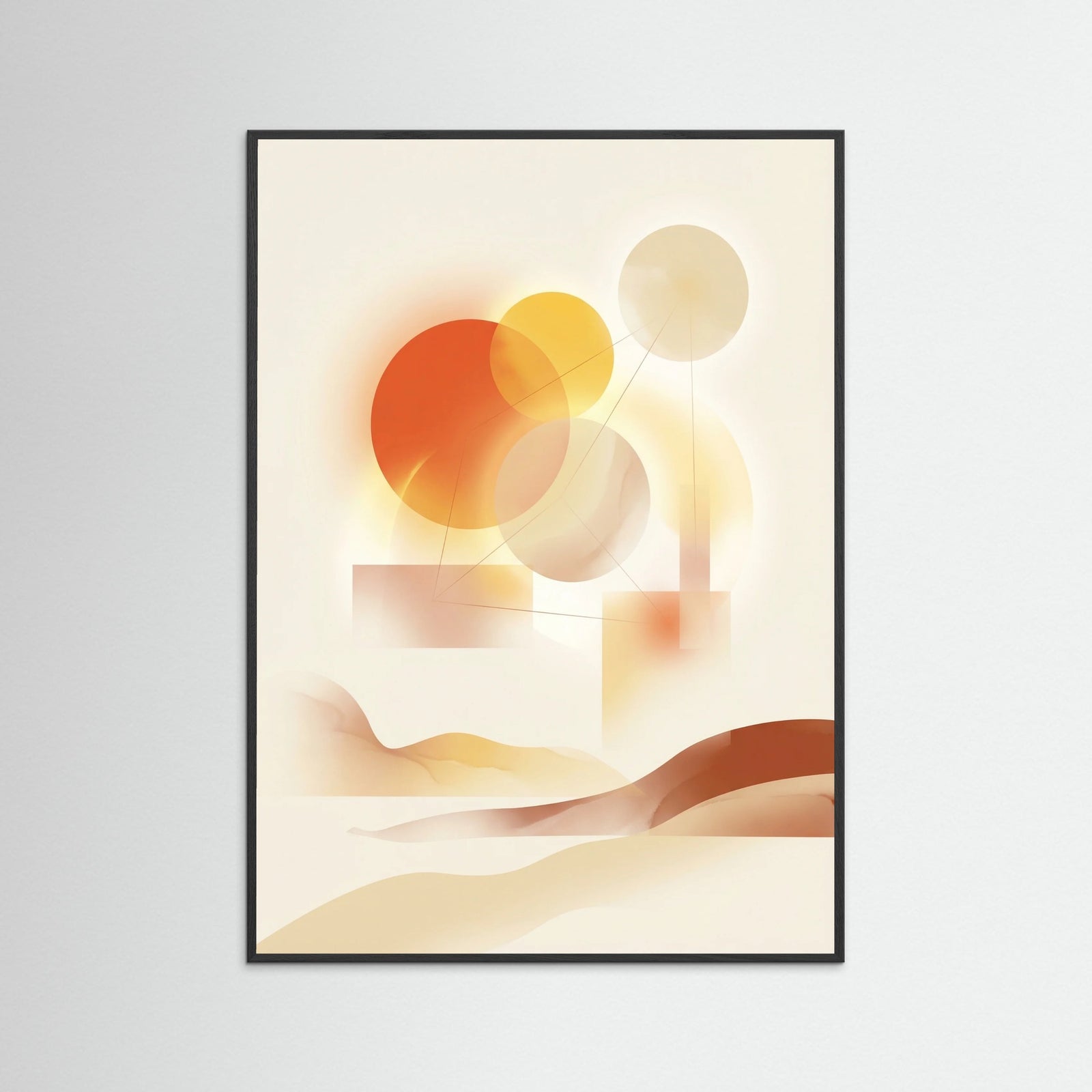 Black Wood Abstract Radiance