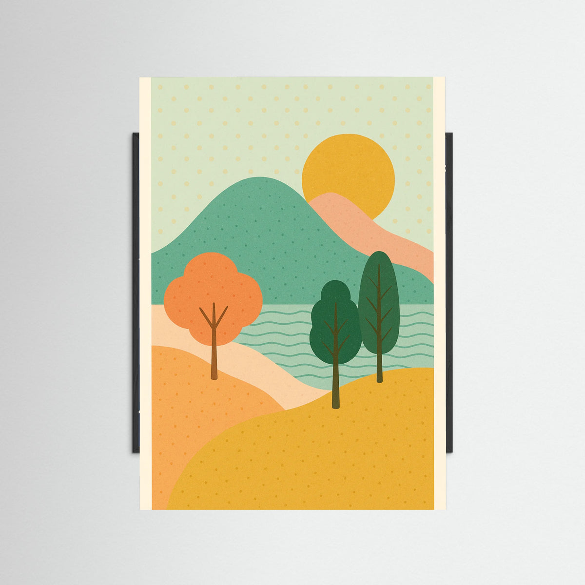 Black Wood Affectionate Hug