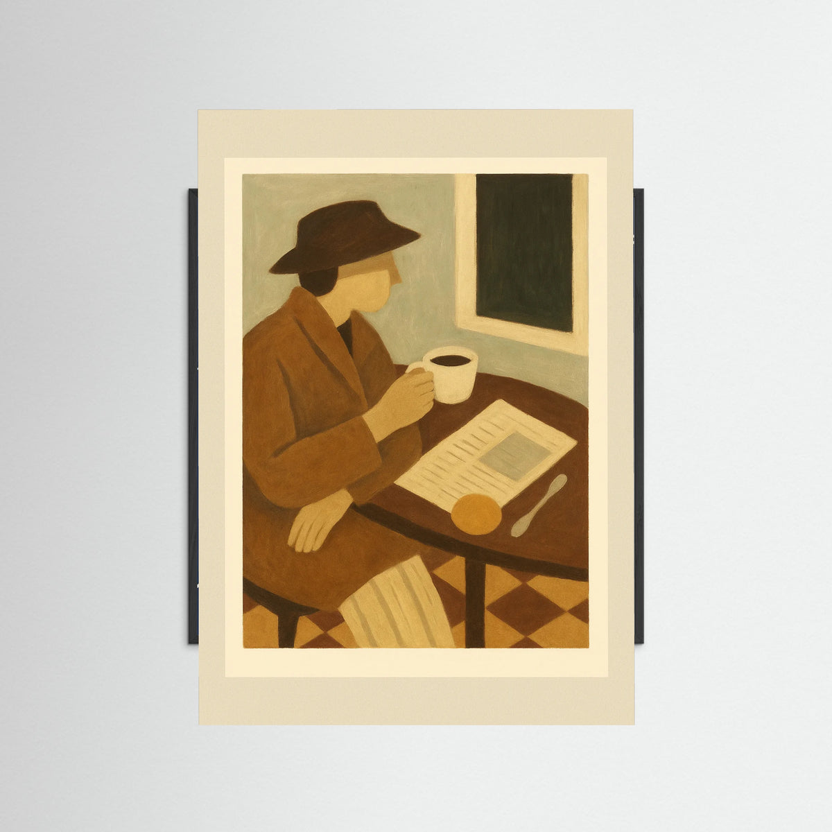 Black Wood Afternoon Pause