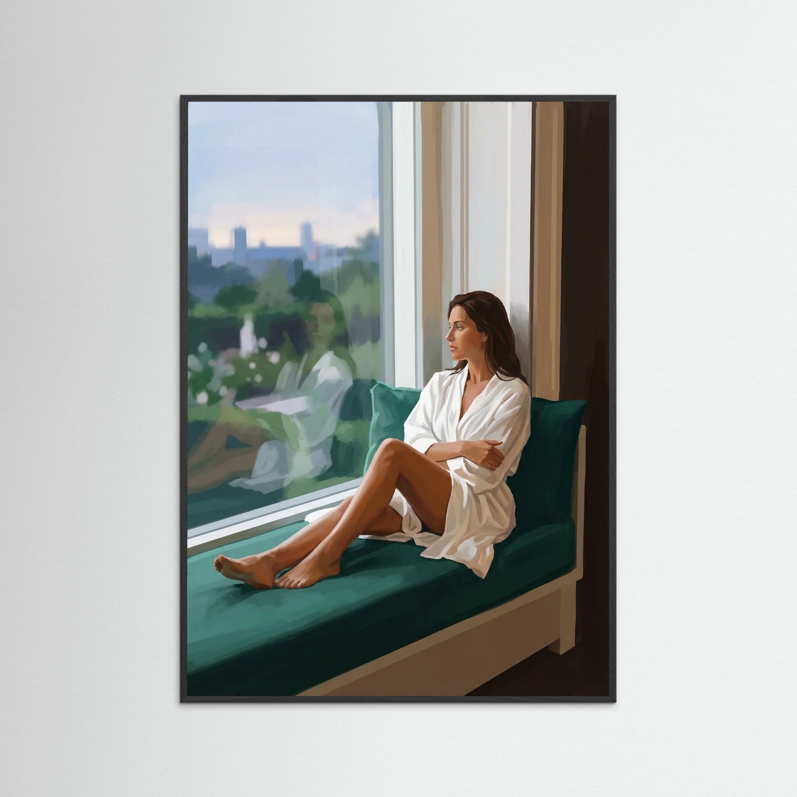 Black Wood Afternoon Serenity