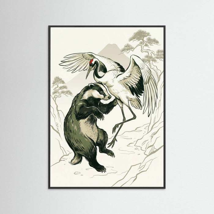 Black Wood Aquatic Wrestle
