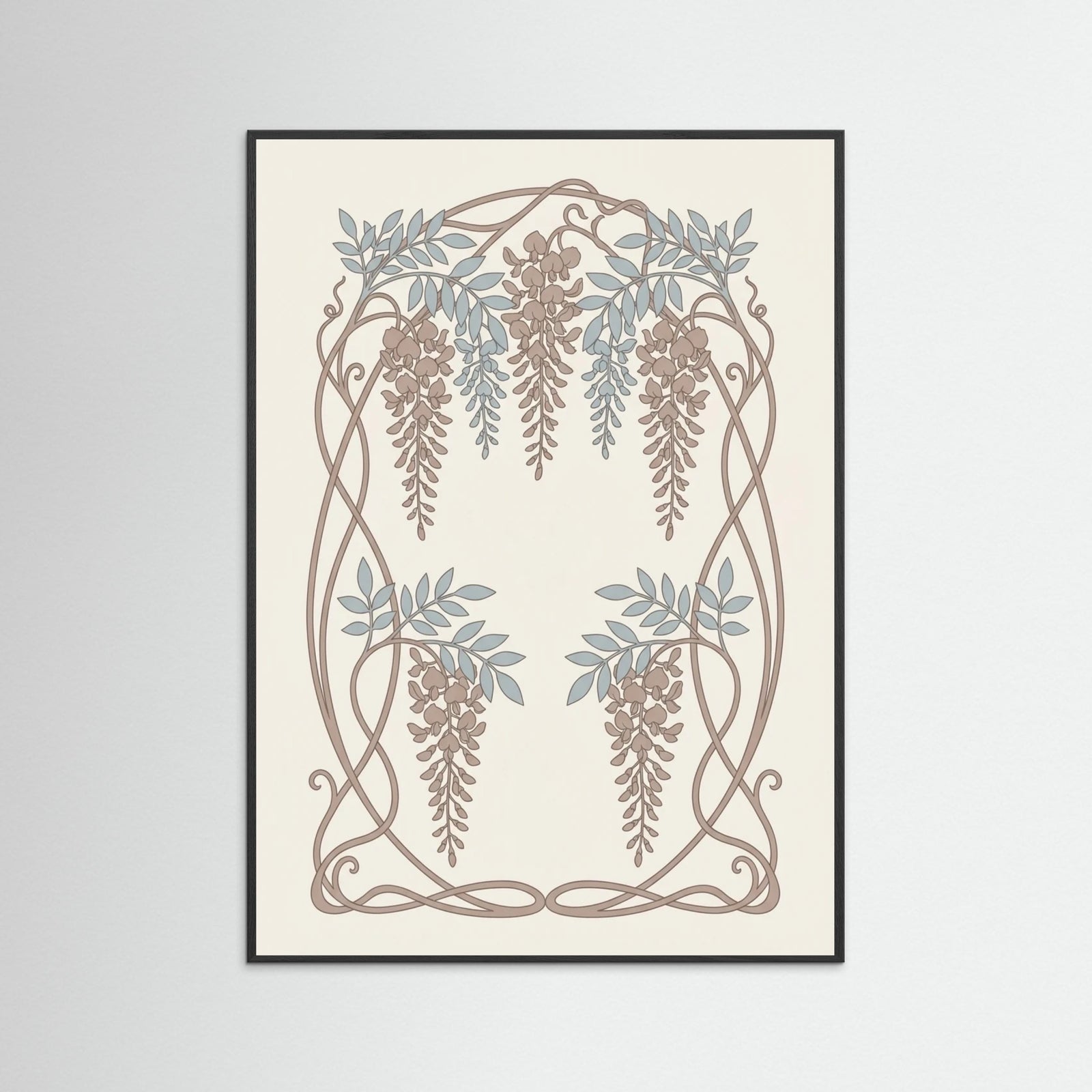 Black Wood Arbor Nouveau