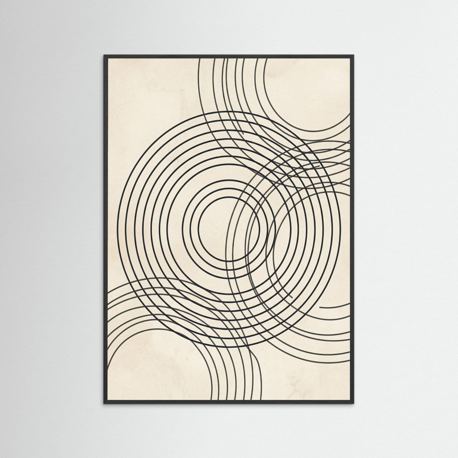 Black Wood Arched Rhythms