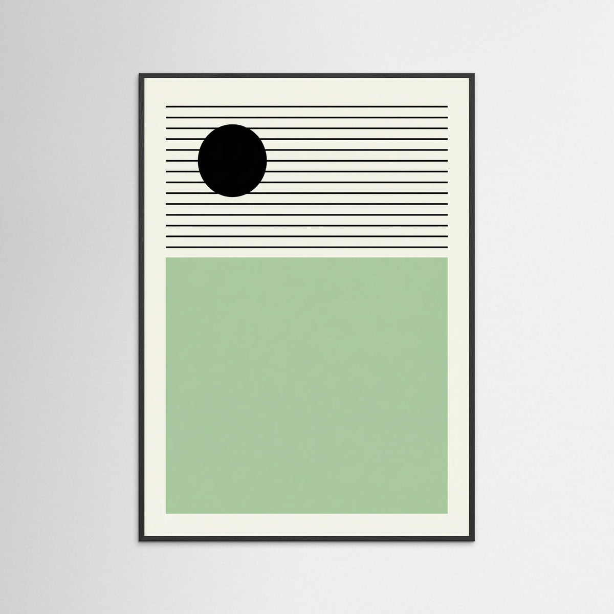 Black Wood Arched Serenity