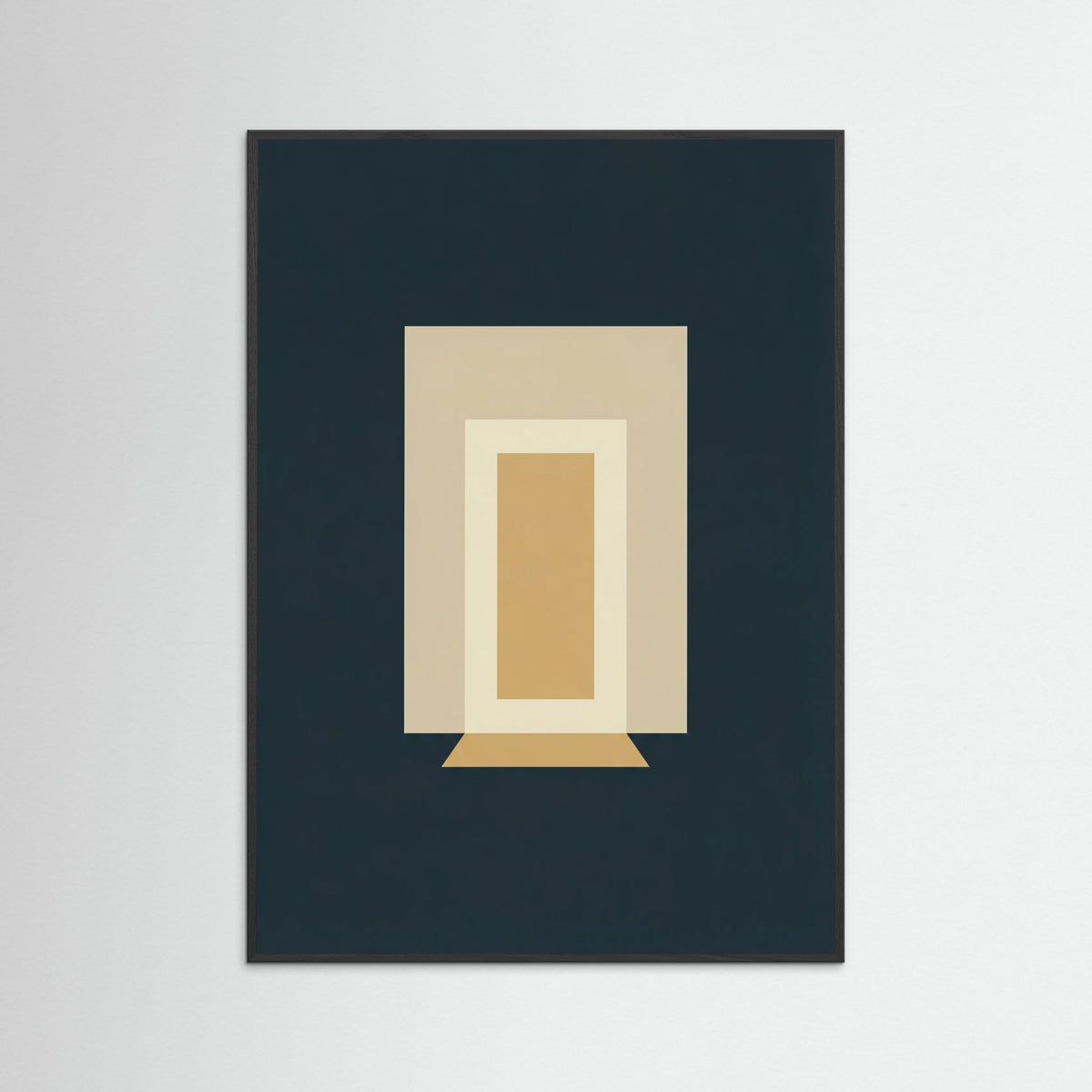 Black Wood Architectural Stillness