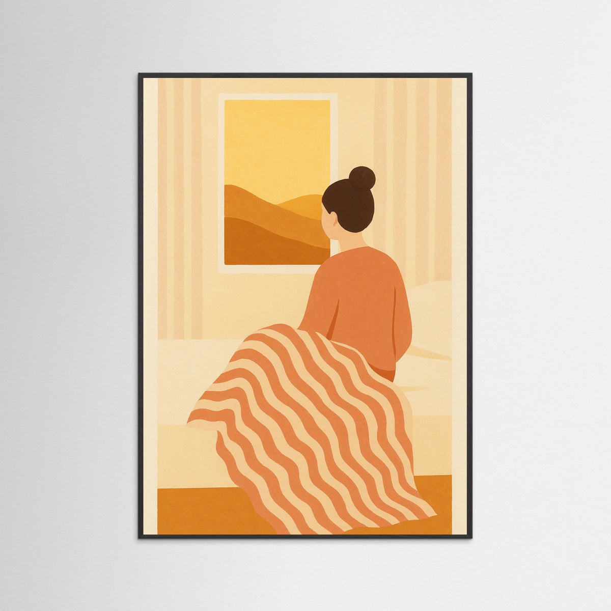 Black Wood Autumn Reflections