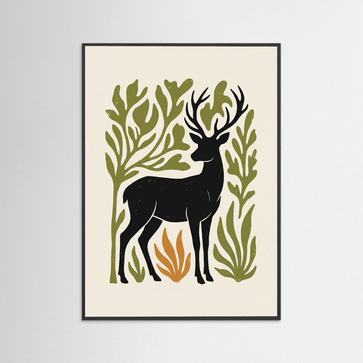 Black Wood Avian Embrace