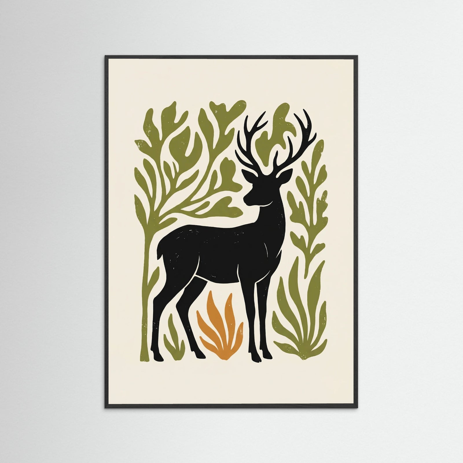 Black Wood Avian Embrace