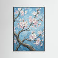 Black Wood Azure Blossom Dream