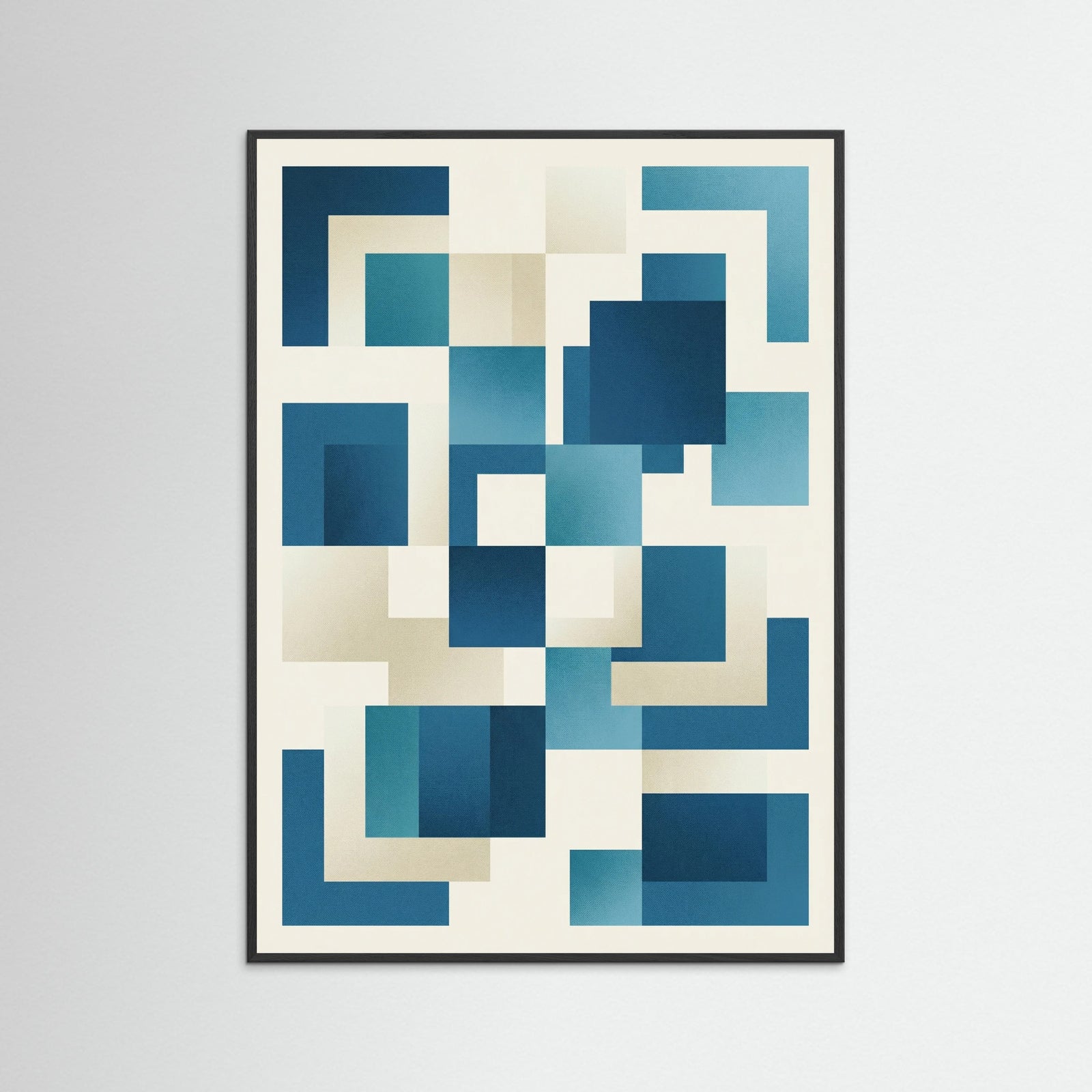 Black Wood Azure Orbit