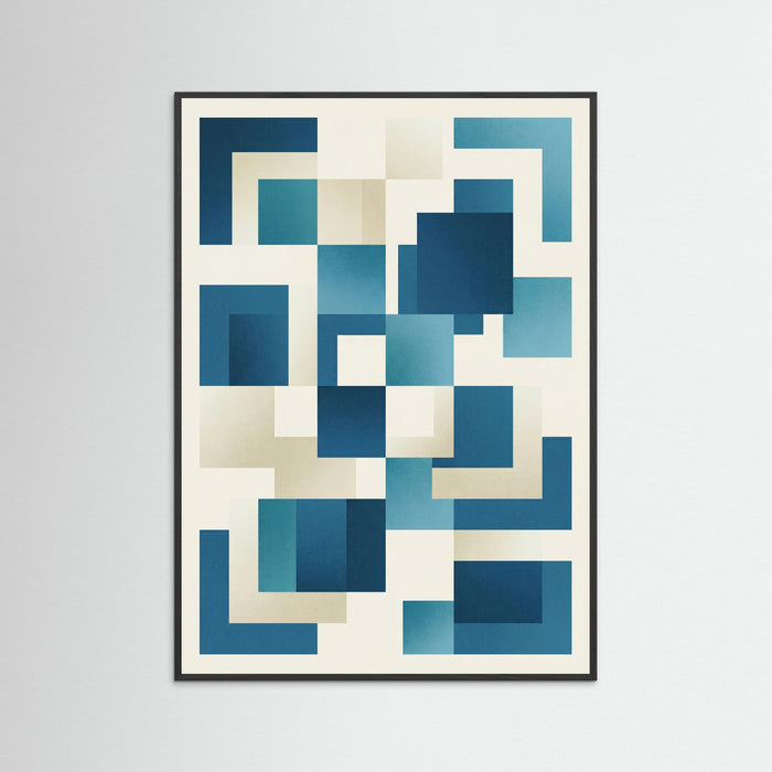Black Wood Azure Orbit