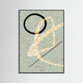 Black Wood Balancegame(patternline) Poster