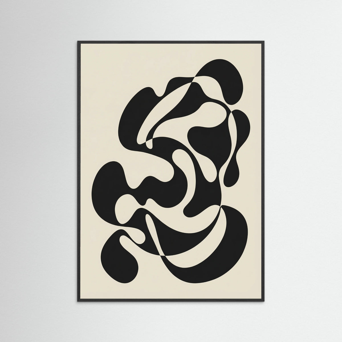 Black Wood Bauhaus Forms