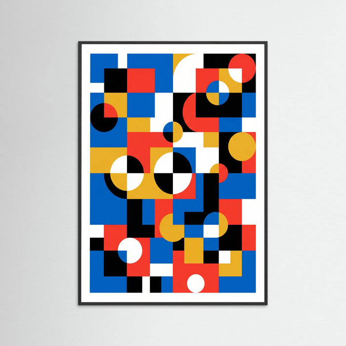 Bauhaus Rhythm – poster and art print