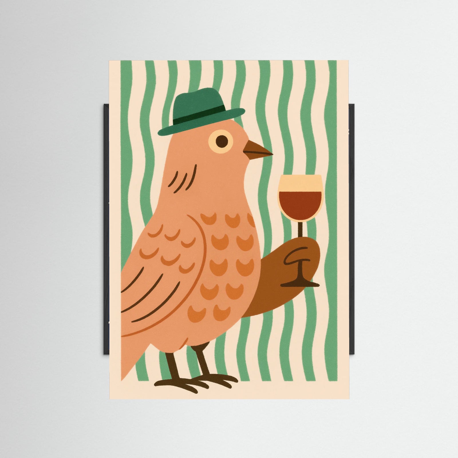 Black Wood Bistro Beagle