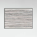 Black on Beige Lines Poster – poster and art print