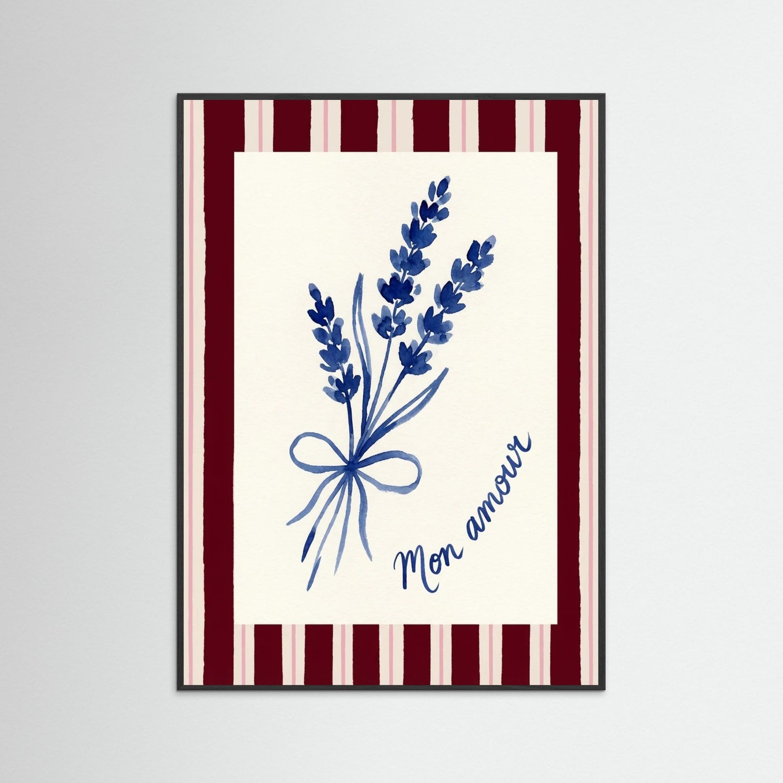 Black Wood Blue Adoration