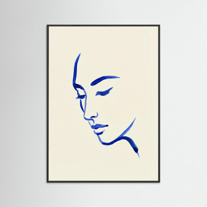 Black Wood Blue Contemplation