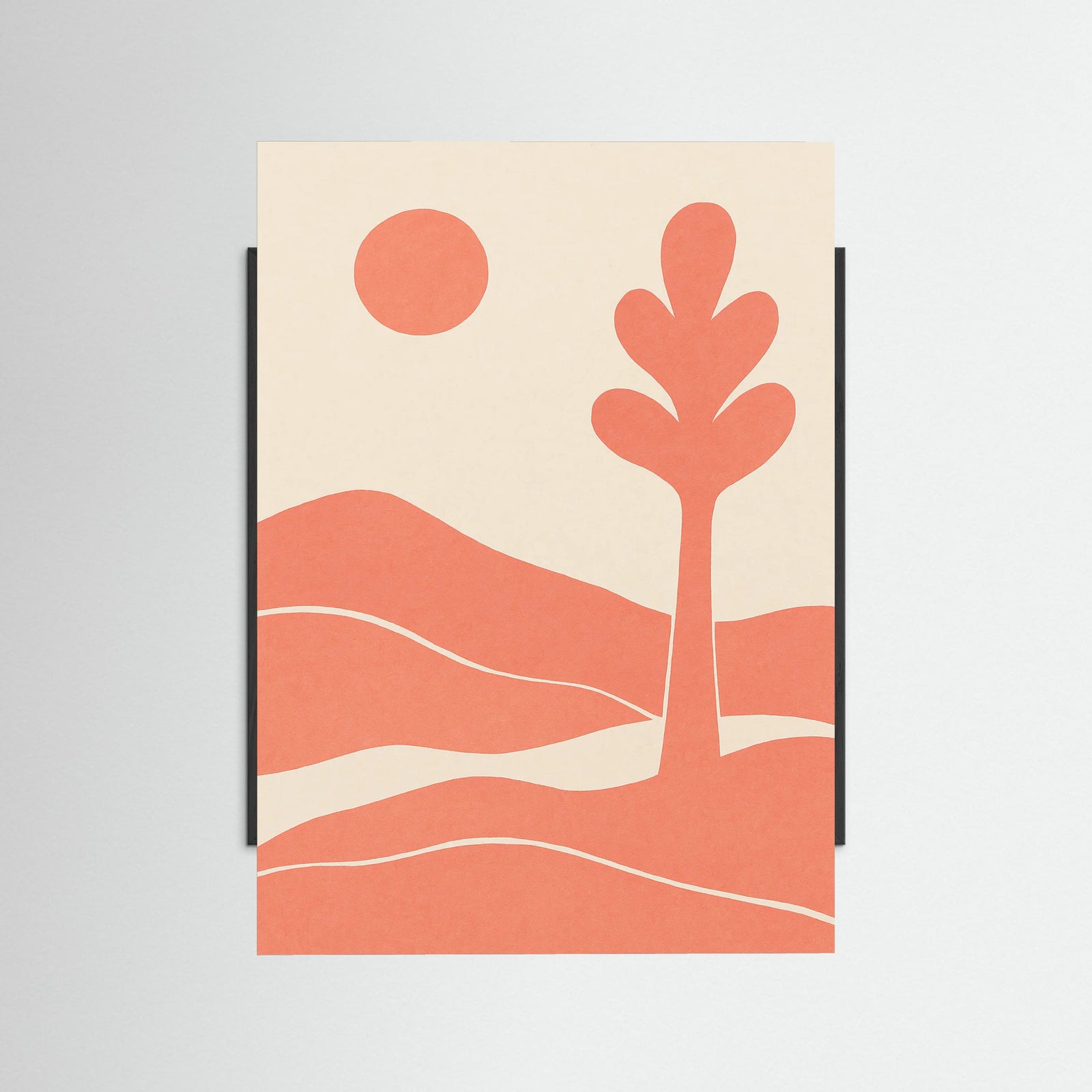 Black Wood Blue Cutout Nude