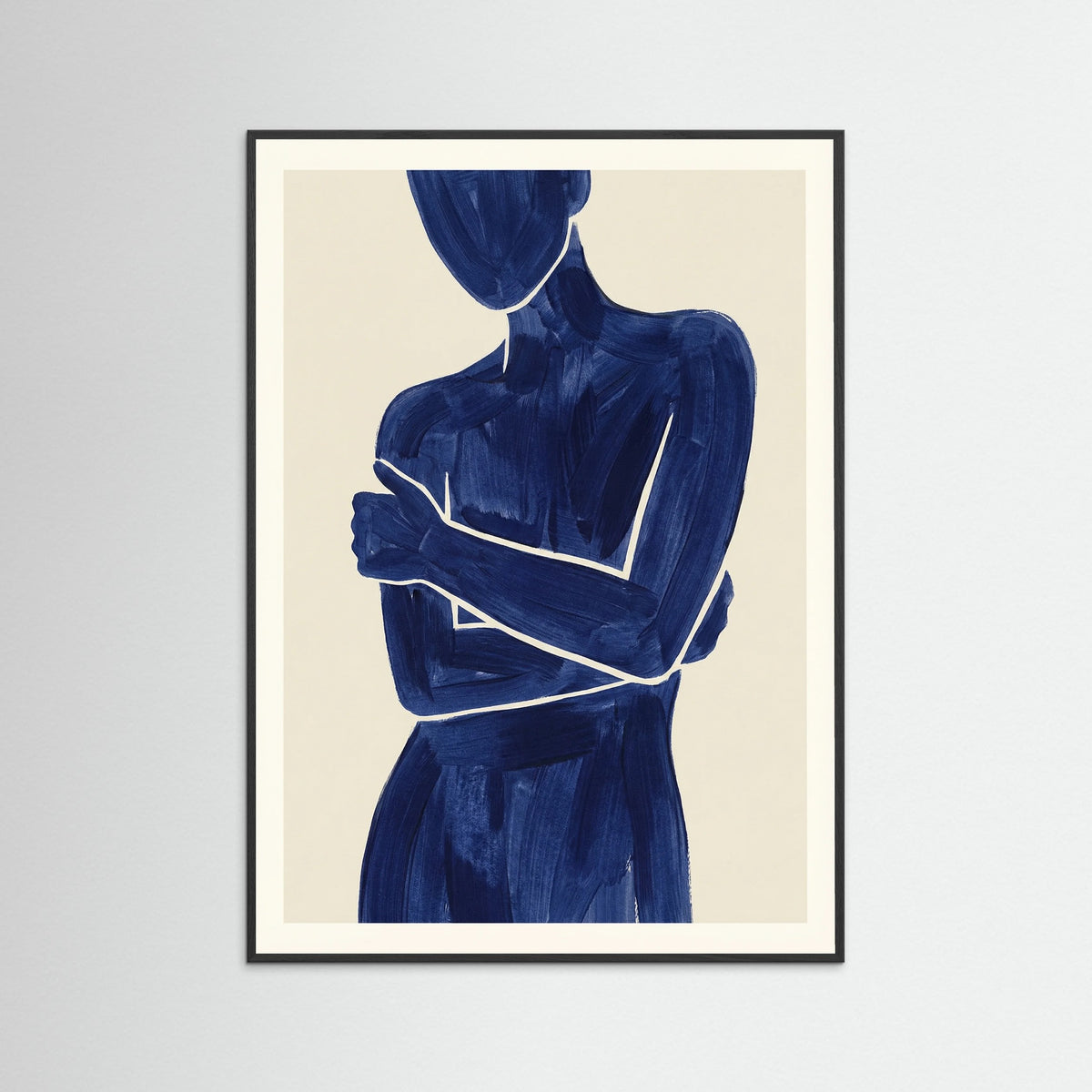 Black Wood Blue Embrace