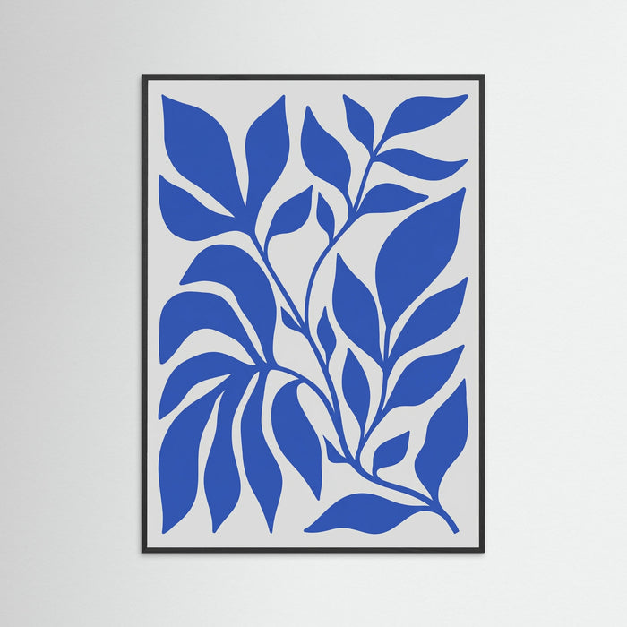 Black Wood Blue Figuration
