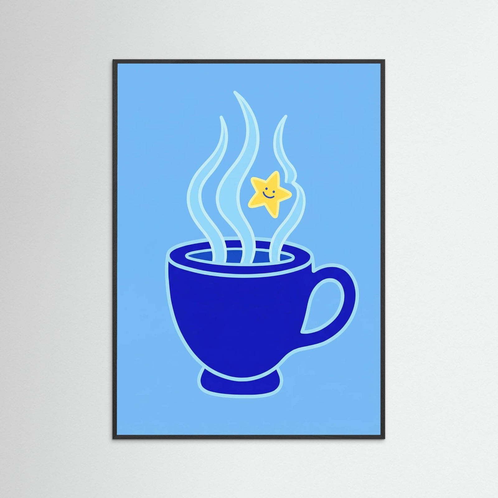 Black Wood Blue Optimism