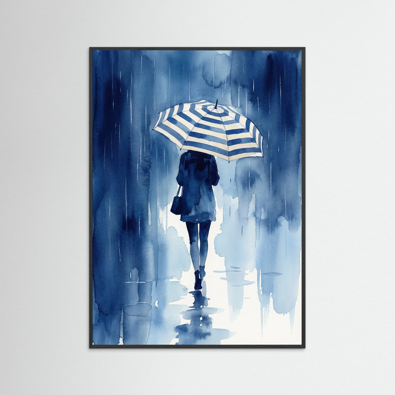 Black Wood Blue Serenity