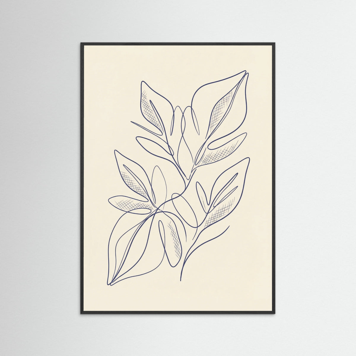 Black Wood Blue Still Contemplation