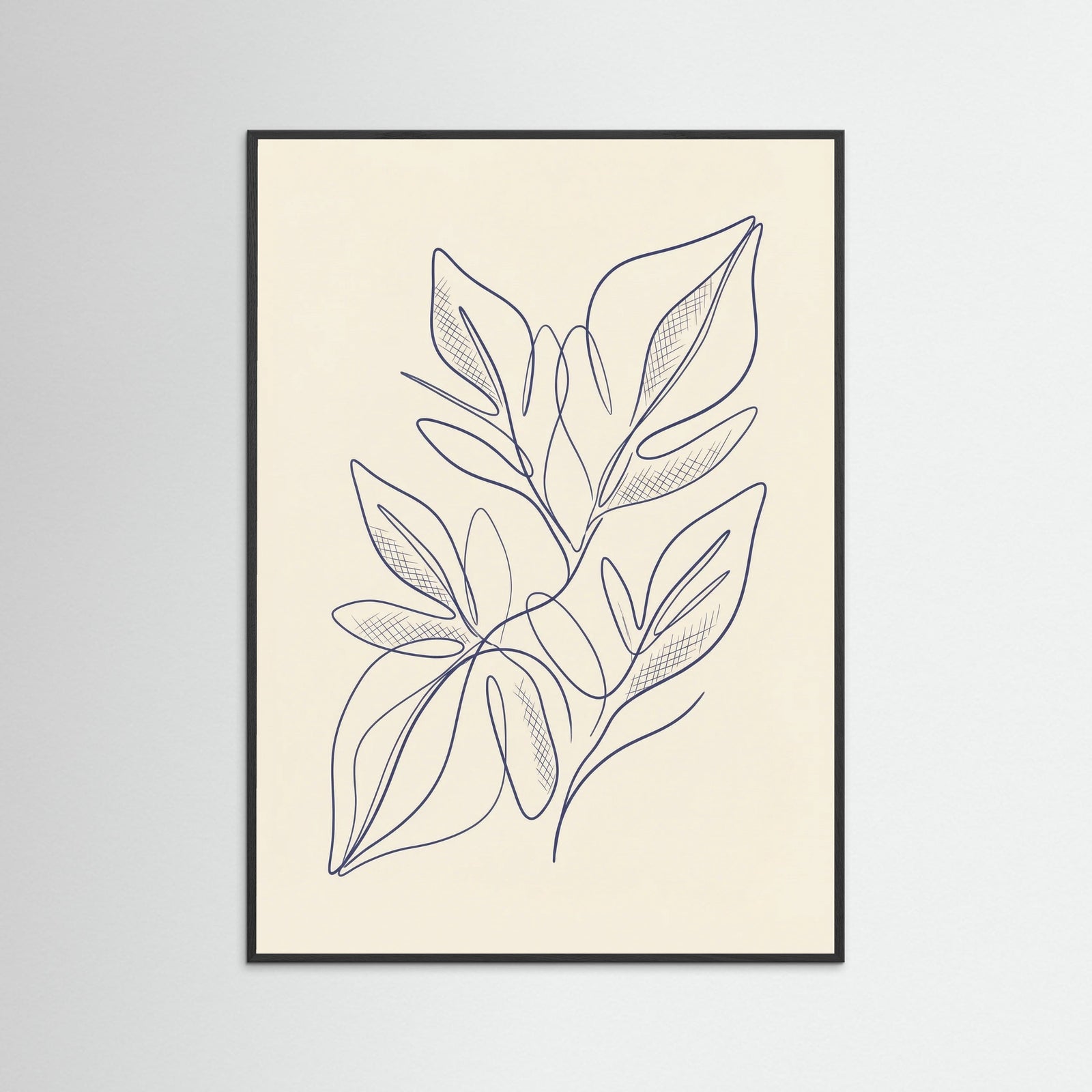 Black Wood Blue Still Contemplation