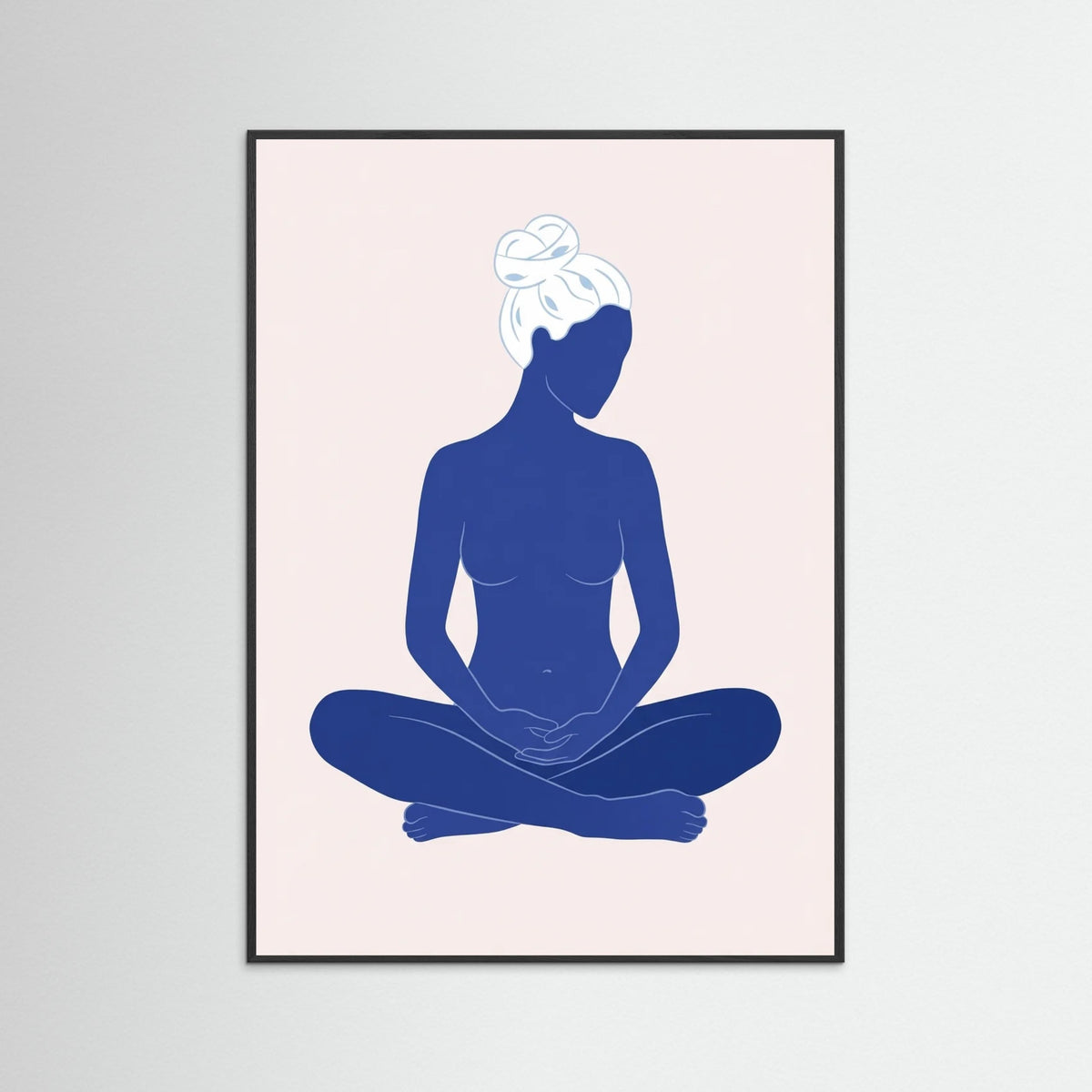 Black Wood Blue Stillness